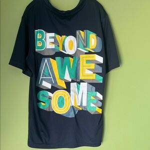 Black "AWESOME" Graphic Tee